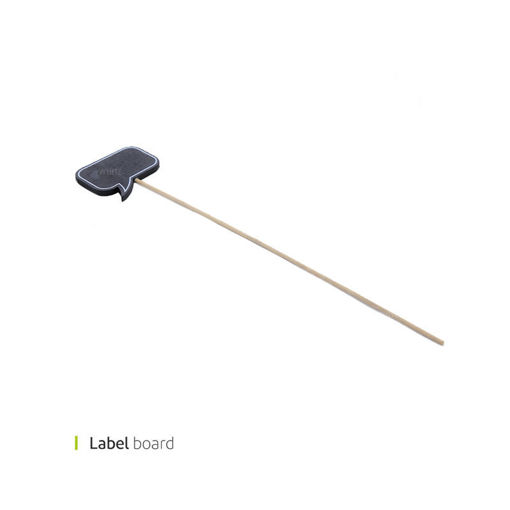 تصویر از لیبل برد چوبی وایت پلیت کد 846.2 یک عددی