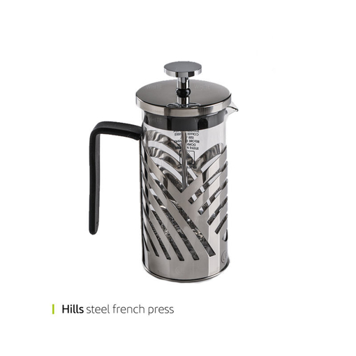 تصویر از فرنچ پرس استیل هیلز  350 سی سی وایت پلیت کد 016350 یک عددی