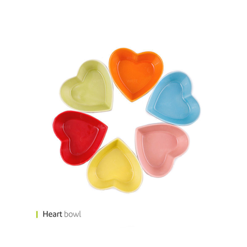 تصویر از پیاله قلبی بزرگ وایت پلیت کد 105510mn یک عددی