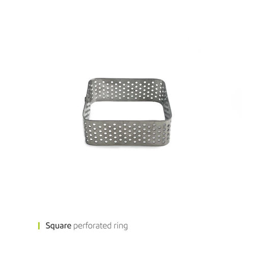 تصویر از رینگ پانچی مربع کوچک کد 80140 یک عددی