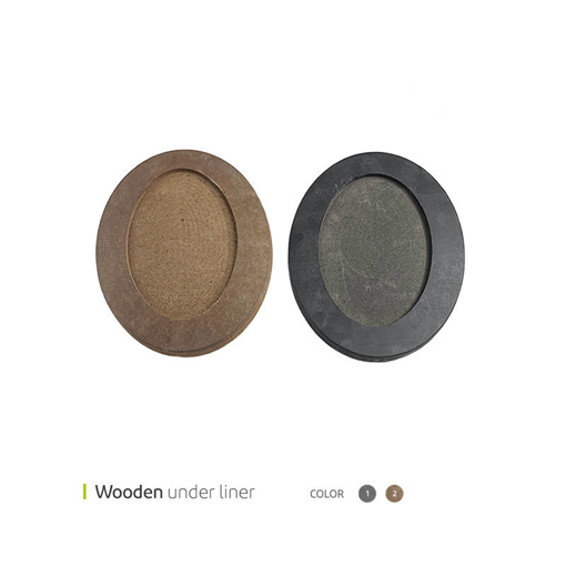 تصویر از چوب استیک پز بیضی کم عمق 33 سانت وایت پلیت یک عددی