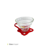 تصویر از دریپر شیشه ای yami02 وایت پلیت کد 75080 یک عددی