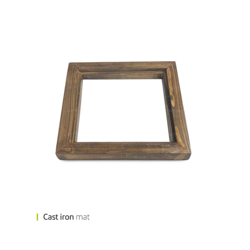 تصویر از چوب استیک پز مربع دورو 31 سانت وایت پلیت کد 7762.16 یک عددی