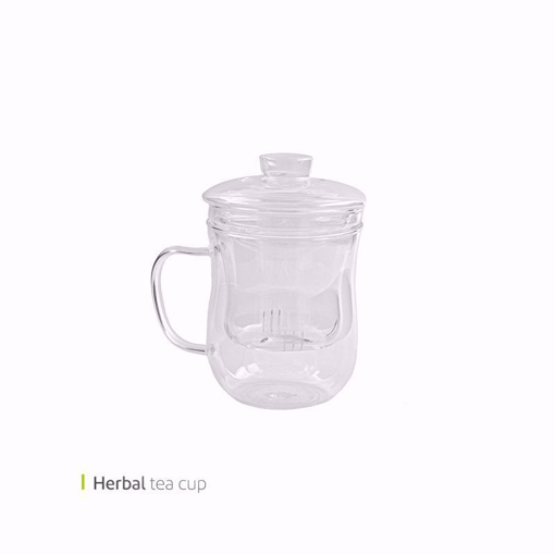 تصویر از لیوان دمنوش خمره ای بزرگ وینتج کد 054m یک عددی end