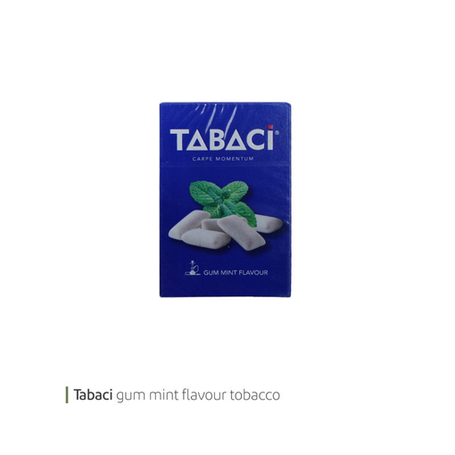 تصویر از تنباکو قلیان ادامس نعنا 50 گرمی تاباکی کد 7192 یک عددی end