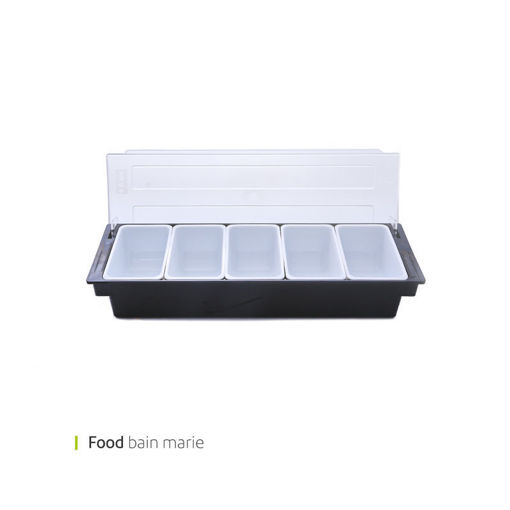 تصویر از گارنیش باکس پنج خانه وایت پلیت کد 5904.9 یک عددی