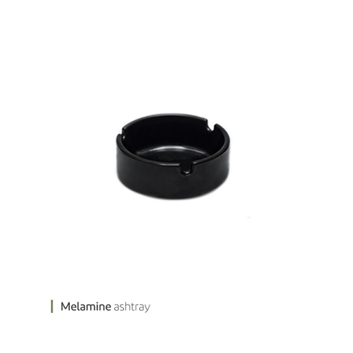 تصویر از زیر سیگاری ملامین گرد وایت پلیت کد 99456 یک عددی