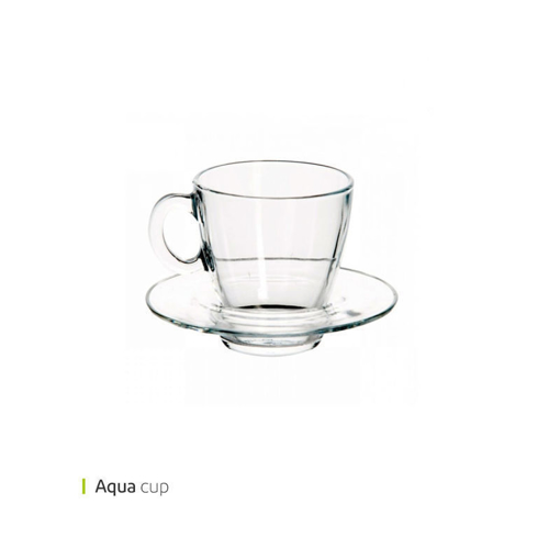 تصویر از فنجان و نعلبکی اکوا 210 سی سی پاشا باغچه کد 95040mn یک عددی