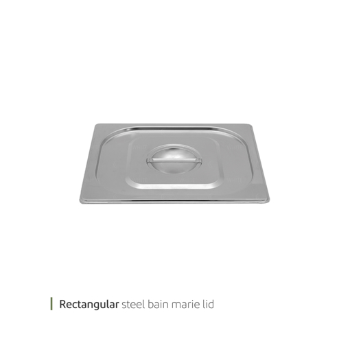 تصویر از درب بن ماری استیل 1/2 وایت پلیت کد 17361 یک عددی