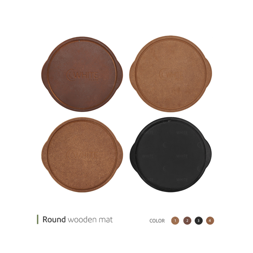 تصویر از چوب استیک پز گرد 33 سانت وایت پلیت کد 4055 یک عددی