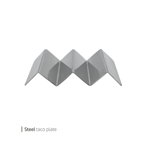 تصویر از تاکو خوری استیل وایت پلیت کد 1995 یک عددی