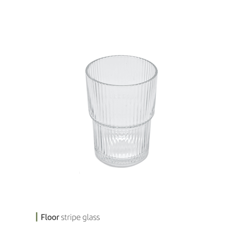 تصویر از لیوان فلور استریپ 450 سی سی وایت پلیت کد 362.15 یک عددی