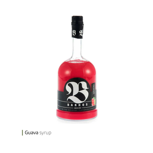 تصویر از سیروپ گواوا بارهس وایت پلیت کد 403009 یک عددی end