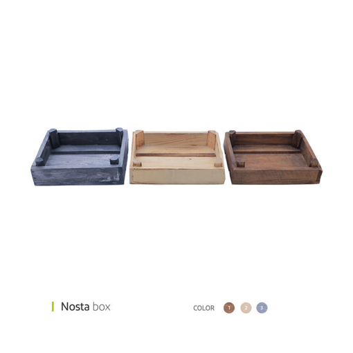 تصویر از جعبه چوبی نوستا وایت پلیت کد 8086m یک عددی