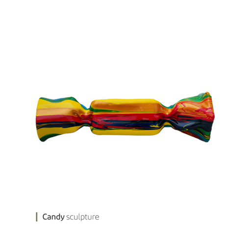 تصویر از مجسمه candy کالرایز وایت پلیت کد 96.974 یک عددی