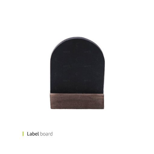 تصویر از شماره میز چوبی بلز وایت پلیت کد 80102m یک عددی