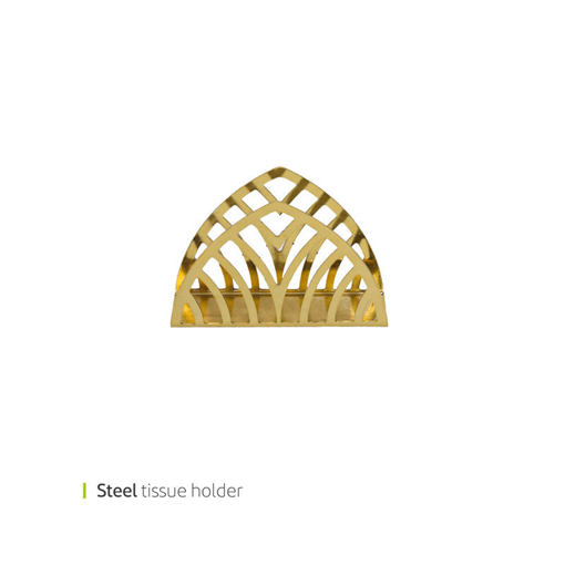 تصویر از جا دستمالی استیل ابکاری لوک وایت پلیت کد 7069.2m یک عددی