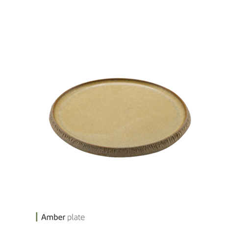 تصویر از پیش دستی امبر 19 سانت وایت پلیت کد 91.484 یک عددی