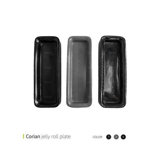 تصویر از رولت خوری کورین گود مستطیل وایت پلیت کد 40262m یک عددی