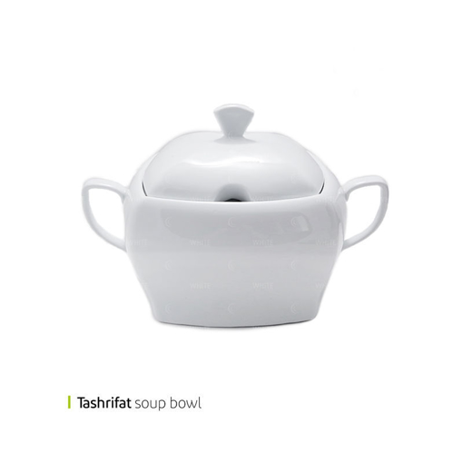 تصویر از سوپ خوری درب دار اسکوار توس کد 14326m یک عددی