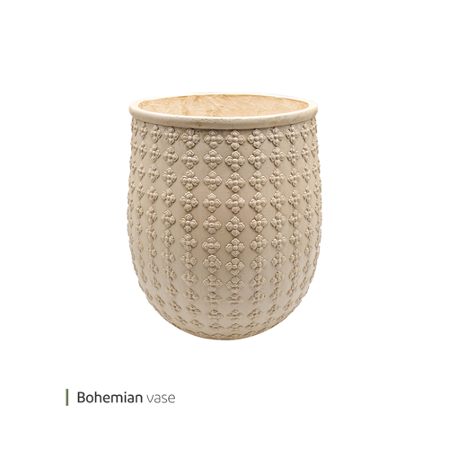 تصویر از گلدان بوهم 39 سانت وایت پلیت کد 96.344.3 یک عددی