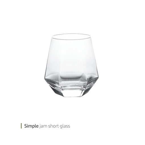 تصویر از نیم لیوان سیمپل جم 350 سی سی وایت پلیت کد 94.6582810 یک عددی