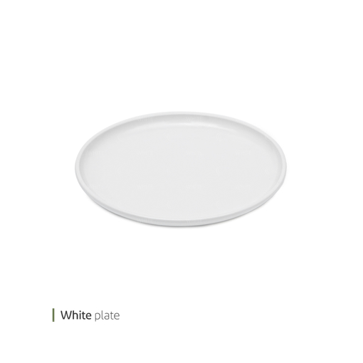 تصویر از بشقاب سفید 26 سانت وایت پلیت کد 11.5119 یک عددی