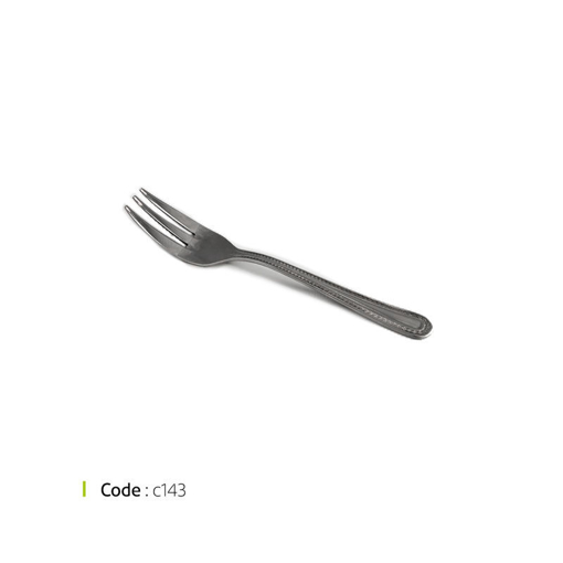 تصویر از چنگال کیک خوری 808 کد c143m یک عددی