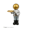 تصویر از مجسمه space man وایت پلیت کد 94.472601 یک عددی