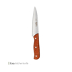 تصویر از کارد اشپزخانه اج دسته چوبی 23 سانت وایت پلیت کد 43.300 یک عددی